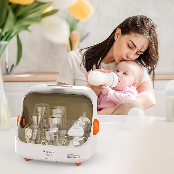 Baby Bottle Sterilizer and Dryer – UV Sterilizer 20L Large Capacity, Hot Air Drying, UV Sanitizer Box, No Need to Clean Regularly.UV Light Sanitizer Box .Sanitizer Machine.