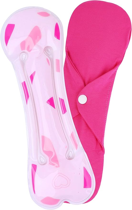 FOMI Hemorrhoid and Perineal Clay Ice Packs | 2 Reusable Packs, 3 Washable Sleeves | Pregnancy and Postpartum Cold Therapy Compress for Vaginal and Groin Pain Relief | Flexible, Freezable Wrap