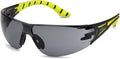 Pyramex Endeavor Plus Safety Glass Black/Gray Frame With Foam Padding Clear H2MAX Anti-fog Lens