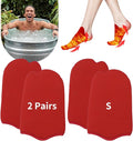 2 Pairs Ice Bath Toe Socks, Cold Plunge Toe Covers, Ice Bath Toe Booties Cold Plunge Toe Booties, Cold Plunge Tub Accessories, Reusable Neoprene Toe Warmers for Cold Plunge at Home