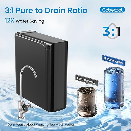 RO1 Reverse Osmosis Water Filter Replacement for K8B Reverse Osmosis System,24-Months Lifetime,Designed for Ro Water Filtration System Specifically