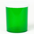 Five Star Supplies Snap Cap Plastic Pill Bottles - Easy Open Snap Cap - Pill Container Prescription Vial (Green, 20 DRAM 300 ct.)