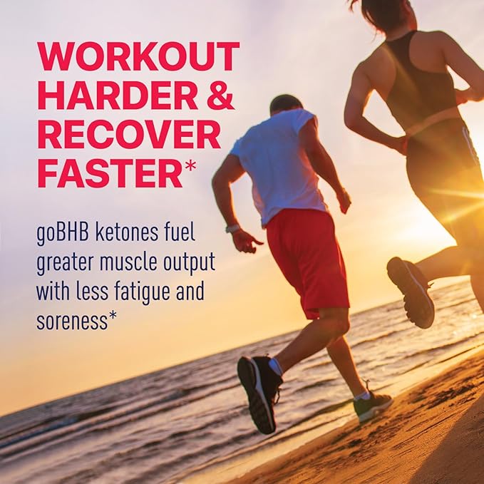 Real Ketones BHB Exogenous Ketones Energy Powder Sugar Free Electrolyte Powder with 4 Main Fasting Electrolytes & Hydrating Patented BHB Ketones for Energy & Focus (Black Cherry, 30 Servings)
