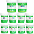 Easy@Home 10 Pack Drug Test Cup- 5 Popular Drug Tests Marijuana (THC),Amphetamine (AMP),Cocaine (COC), Methamphetamine (MET), Opiate (OPI 2000) - #ECDOA-254