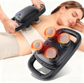 4 Head Massage Gun,Update 25W Powerful Motor for Deep Tissue Percussion Massager with 99 Intensity Levels for Neck, Back,Shoulders, Legs Pain Relief & Recovery