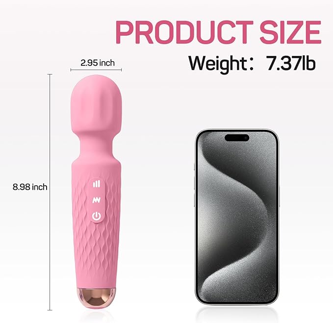 Manual Massage Stick Pink