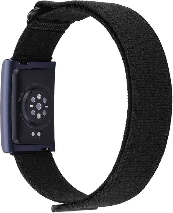 [2 Pack] Bicep Band Compatible with Amazfit Helio Strap Fitness Tracker,Breathable Hook&Loop Nylon Sport Style