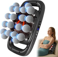 Mekanic 20 Head Massage Gun Deep Tissue, Powerful Multi Head Back Massager for Pain Relief with 3 Modes & 30 Intensities, Quiet Electric Percussion Muscle Massager for Shoulders, Legs,and Waist