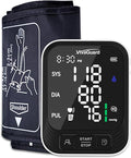 VivaGuard Blood Pressure Monitor for Home Use, Upper Arm Blood Pressure Cuff (8.7" - 16.5"), Automatic Digital BP Machine with Large LCD Backlit Display, 2 x 199 Memory, Carrying Case and Power Supply