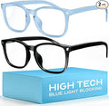 livho High Tech Blue Light Glasses - Advanced Blue Light Blocking Computer Glasses - Screen Fatigue & UV Protection