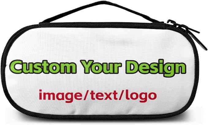 Rnyleeg Custom Diabetics Bag for Women Men Personalized Insulin Cooler Travel Case Ensure Diabetes Care Diabetic Supplies Storage Customzied Your Image Text Logo