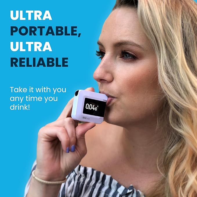 BACtrack C8 Breathalyzer | Professional-Grade Accuracy | Optional Wireless Smartphone Connectivity | Compatible w/Apple iPhone, Google & Samsung Android Devices | Apple HealthKit Integration