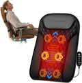COMFIER Ultra-Slim Heated Back Massager for Chair,Deep Tissue Shiatsu Back Massager with Heat,Up–Down Moving 10 Massage Nodes,Upper/Lower/Full Back Relief,Gift for Women & Men