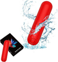 Handheld Electric Back Massager - Mini Waterproof&Rechargeable Handheld Deep Tissue Neck Purple