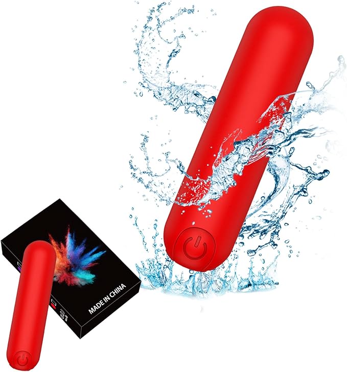Handheld Electric Back Massager - Mini Waterproof&Rechargeable Handheld Deep Tissue Neck Purple