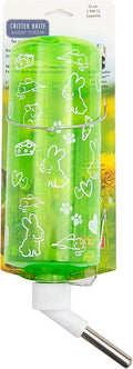 Lixit® Critter Bright Water Bottles for Hamsters, Rabbits, Chinchillas, Ferrets, Guinea Pigs and Other Small Animals - Made in USA (Blue (Pack of 1), 32 Ounce)