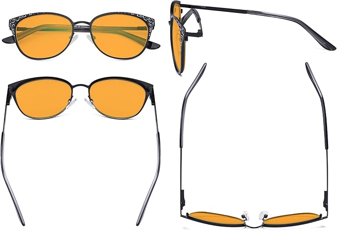 Eyekepper Oversize Butterfly Design Blue Light Glasses - Computer Screen Eyegalsses Women