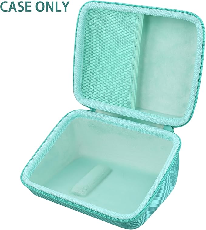 co2CREA Hard Case for Omron 3 Series Omron M2 Classic Upper Arm Blood Pressure Monitor BP7100 BP710N HEM-7120 Hem-7121 HEM-7124, Portable Travel Case Replacement, Mint Green