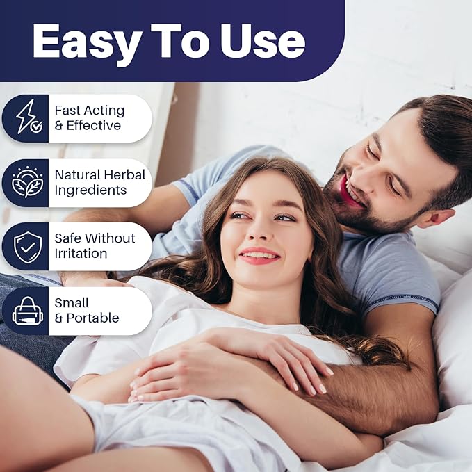 Anti Snoring Spray, Anti Snoring Devices, Effective & Fast Snoring Solution for Better Sleep, Helps Open The Throat & Airway During Sleep, 1 Floz