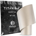 Mission Darkness TitanRF Faraday Tape // 10in W x 10ft L (25.4cm x 3.05m) High-Shielding Conductive Adhesive Tape Roll Used to Connect TitanRF Fabric Sheets or Seal RF Enclosures