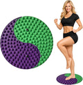 Foot Massager Mat, Yinyang Balance Tai ji Bagua Pattern with Magnetic Therapy, Acupressure Reflexology Mat for Daily Foot Relaxation and Pain Relief, Purple and Green