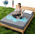 Grounding Sheets, 20% Pure Silver Fiber + 80% Organic Cotton, Grounded Sheet Earth Connected Bedding Fitted Earth Sheets with Grounding Cord