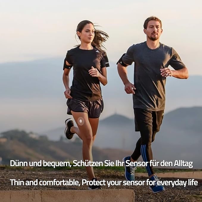 Adhesive Patches Pre-Cut for Dexcom G7 – Pack of 20 – Waterproof & Transparent Overpatches for 10-14 Days, Continuous Glucose Monitor Sensor Cover-GTAGKOMMEN