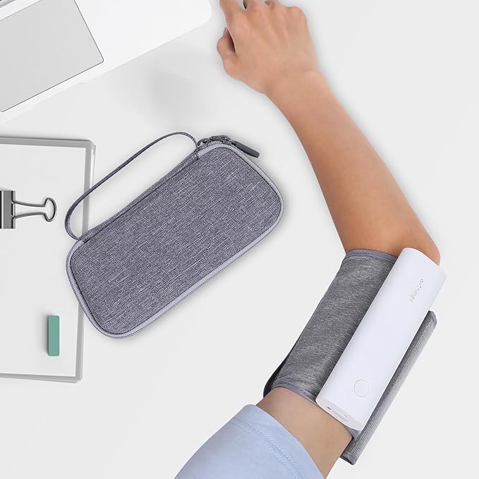 Aenllosi Hard Carrying Case Compatible with Withings BPM Connect Wi-Fi Smart Blood Pressure Monitor,Holder for Wireless Blood Pressure Monitor(Case Only)