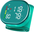 Wrist Blood Pressure Monitor Digital Rechargeable BP Monitor with 2x120 Memory, Carrying Case & Wrist Support, 5.3"-7.7" Adjustable Cuff, Easy to Use for Seniors & Family Home Use