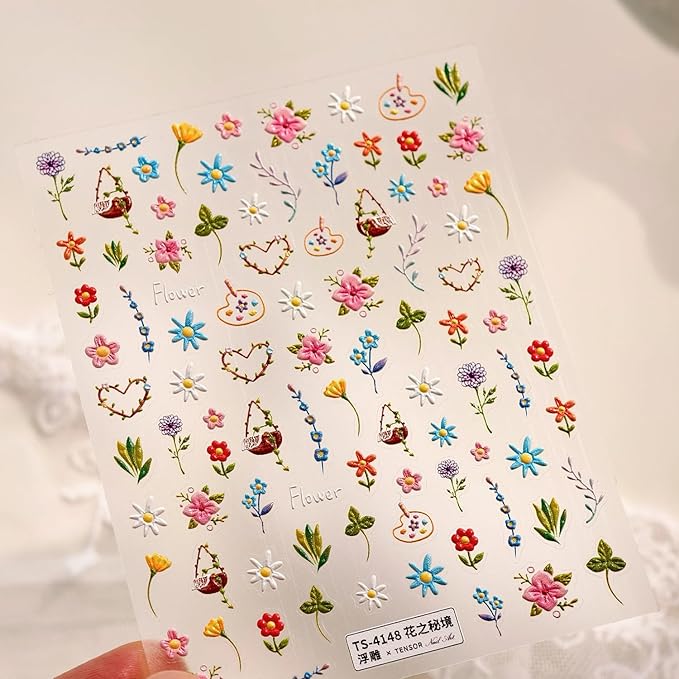 Small Cute Sticker 3D Relief Design Decals for iPhone 17 PRO / 17 PROMAX Cell Phone Camera Screen Lens,for NintendSwitch Game Handle Controllers，Scrapbooking Laptop Diary Planner Collage DIY (TS-4148)