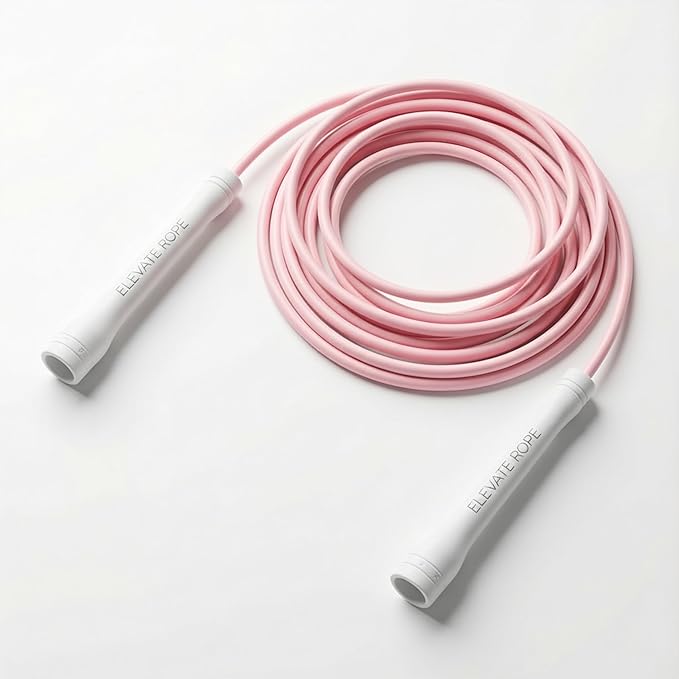 Elevate Rope Professional Beaded Jump Rope - 3m Adjustable, Quality Beads & Poly Cord - For Freestyle, Cardio & Tricks - All Levels & Indoor/Outdoor Use