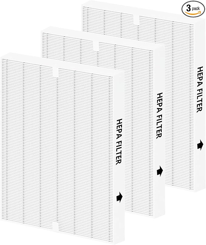 3 Pack AP-1512HH Replacement Filter for Coway Airmega AP-1512HH and Airmega 200M Series Air Purifiers (AP-1512HH, AP-1512HH-FP, AP-1518R, AP-1519P) by Funmit, Compared to Part # 3304899