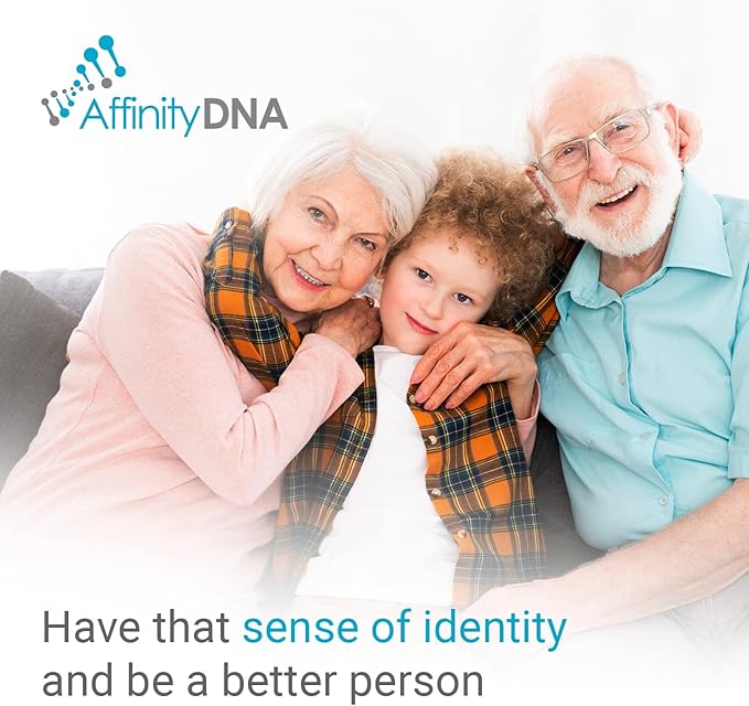 Grandparent DNA Testing Kit - Highly Accurate Genetic Swab Test | 18 Loci Home DNA Test Kits for 2 Grandparents & 1 Child | Results in 5 Working Days | A Complete Kit with No Extra Fees
