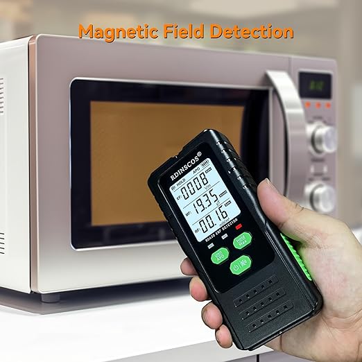 EMF Detector, Detect All 3 Types of Electromagnetic Radiation Field in 1 EMF Meter for Cell Towers, and Smart Meters, EMF Reader for Home, Office (RD630)