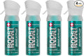 Boost Oxygen Pocket Size Breathe Menthol-Eucalyptus Aroma 3L Canister | Respiratory Support for Altitude, Performance & Health (4 Pack)