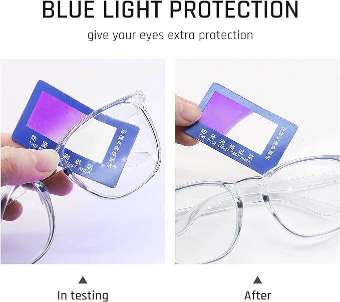 Stylish Safety Glasses, Clear Anti-Fog Anti-Scratch Protective Glasses For Men And Women