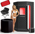 Portable Steam Sauna Tent for Home 3L Infrared Sauna for Indoor, Outdoor, Gym, Spa