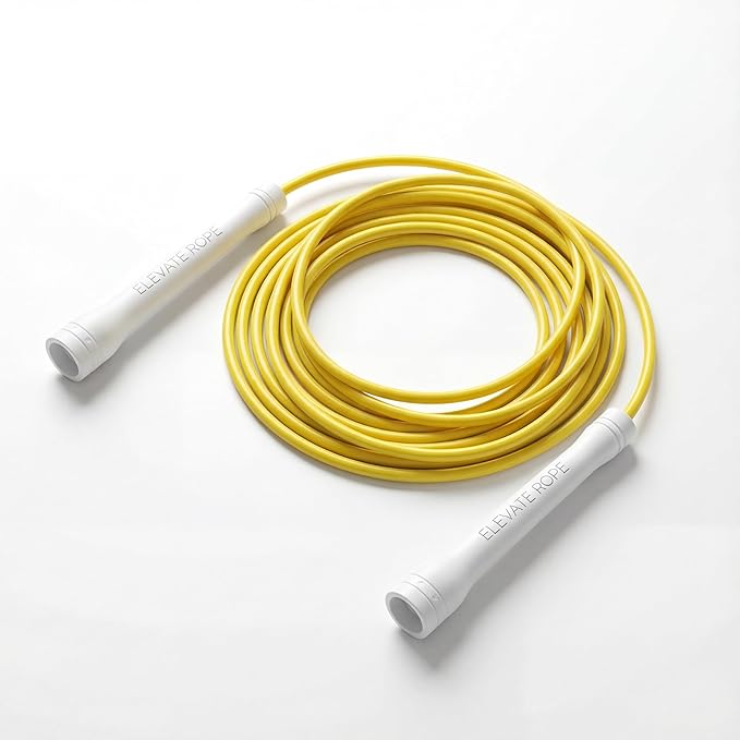 Elevate Rope Professional Beaded Jump Rope - 3m Adjustable, Quality Beads & Poly Cord - For Freestyle, Cardio & Tricks - All Levels & Indoor/Outdoor Use
