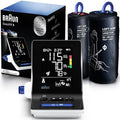 Braun ExactFit 3 Blood Pressure Monitor for Home Use, Blood Pressure Machine, Color-Coded, High BP Monitor, 2 Upper Arm Cuff Sizes, 80 Memory Slots