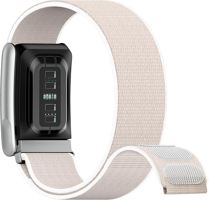 Nylon Bands Compatible with WHOOP 5.0/MG SportFlex - ECG Strap, Adjustable Soft Comfortable Breathable Replacement Stretchy Wristband for Whoop 5.0 Sleep, Accessory for Health & Fitness Wearable