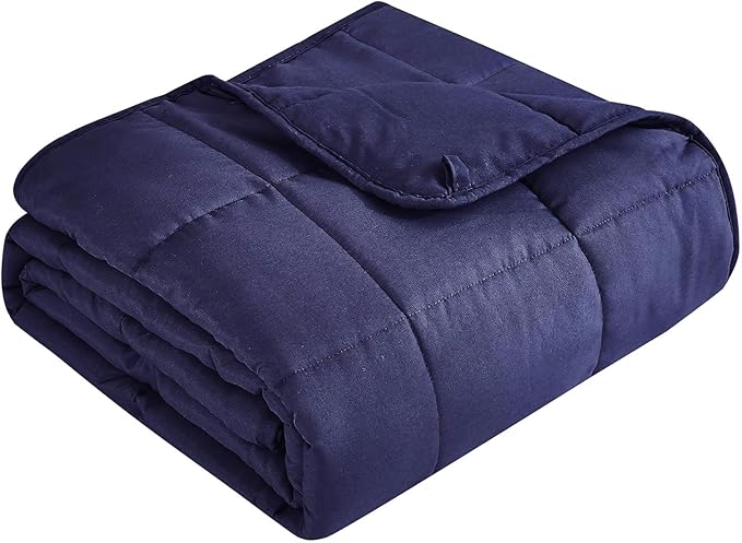 Topcee Weighted Blanket for Adults (25 lbs, 60" x 80") Queen Size Soft Cooling Heavy Blanket Sleeping, Apply to 240-260 lbs Body, Thick Breathable Blanket with Glass Bead, Easy Care