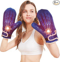 CAMECO 86℉-158℉ Heated Gloves for Arthritis Hand Pain Relief, 30s Heat Up Hand Heating Pad for Fingers & Wrists, Electric Hand Warmers Heated Mittens for Women Men, Auto Shut Off