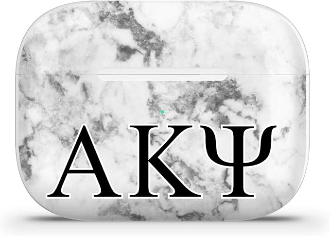 Apple AirPod Pro Skin 3M Custom Vinyl Wraps Decal Sticker Stylish Covers for Protection & Customization for 2019 Model A2190 - Alpha Kappa Psi