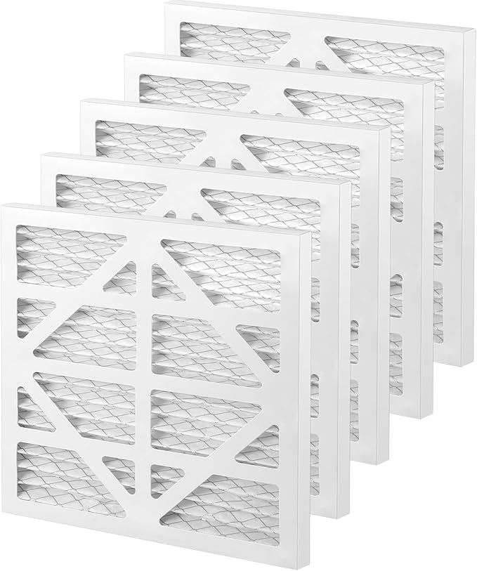 5-Pack HEPA 500 Air Scrubbe Replacement Compatible with MOUNTO HEPA 500, Bluedri AS550,Dri-Eaz HEPA500, Easy Installation MERV 13 Air Filtration System Filter Size 15.75x 15.75 x 0.75in (5)