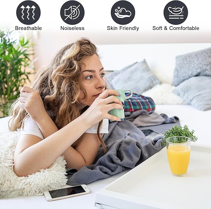 Twin Mattress Protector Waterproof, Fitted Sheet Style Breathable Mattress Cover with Deep Pocket Fits Up to 18'', Noiseless Bed Cover for Kids Adults Pets, Machine Washable (Sheep, Twin)