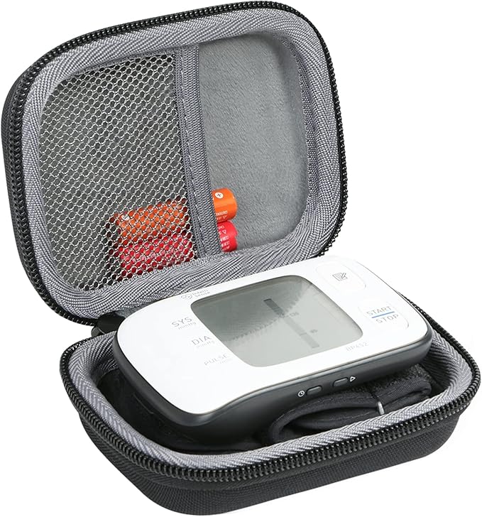 co2CREA Hard Case for OMRON Gold Blood Pressure Monitor BP4350 / 7 Series Wrist Blood Pressure Monitor BP6350, Portable Travel Case Replacement
