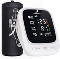 Blood Pressure Monitor Upper Arm Automatic Talking Blood Pressure Cuff, Rechargeable Blood Pressure Machine for Home Use Digital Led Display, Adjustable 8.7"-16.5" Large BP Cuff Dual User Model