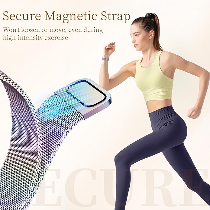 JKD X-Shape Metal Band Compatible with Fitbit Charge 6/ Charge 5 Bands for Women Men, Soft Stainless Steel Mesh Loop Strap Bracelet Wrist Band Replacement for Fitbit Charge 5/ Charge 6 Fitness Tracker