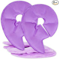 Arctic Flex Breast Ice Packs - Hot & Cold Therapy, Surgery Recovery Supplies - Heating & Cooling Gel Pad for Breastfeeding, Engorgement, Mastitis Relief, Sore Nipples, Lactation (Purple)