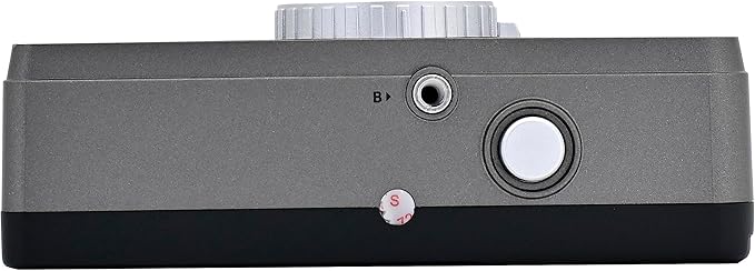 Kodak EKTAR H35N Half Frame Film Camera, 35mm, Reusable, Focus-Free, Bulb Function, Built-in Star Filter, Coated Improved Lens (Film & AAA Battery are not Included) (Striped Black)